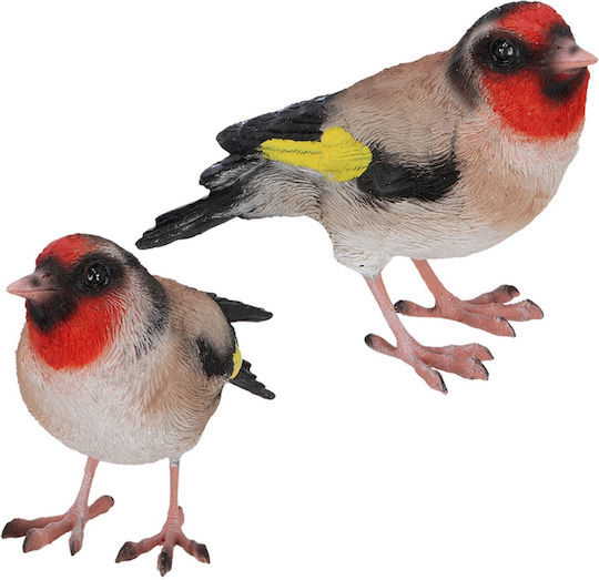 Garden Figurine Goldfinch Bird