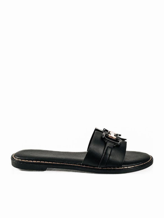 Women's Flat Sandals Black