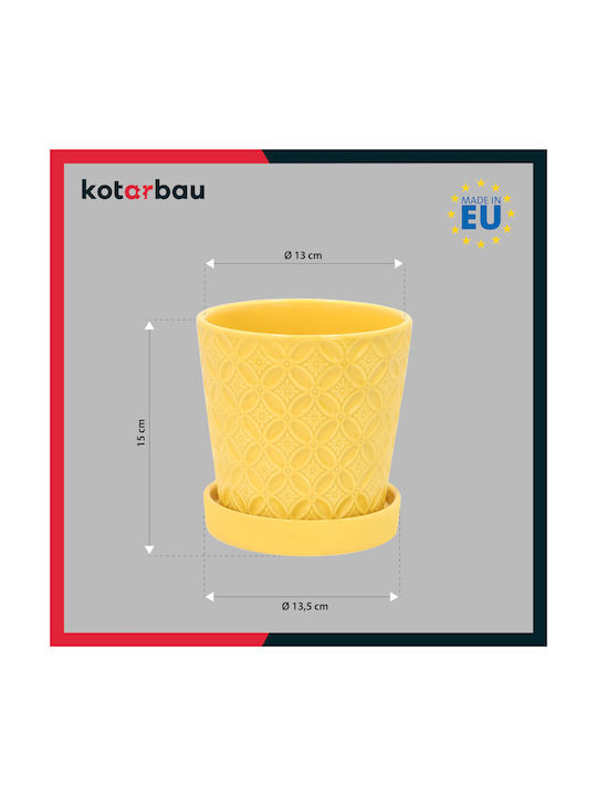Kotarbau Γλάστρα Πήλινη Mustard Kotarbau Γλάστρα Πήλινη Mustard