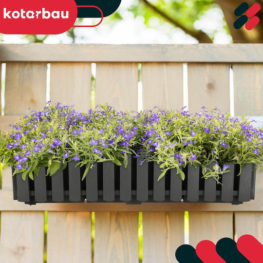 Kotarbau Γλάστρα Ξύλινη Gray Kotarbau Γλάστρα Ξύλινη Gray