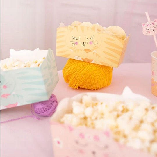 Boxes Chips Crisps Snacks Colorful Kittens Cats Birthday Party 3pcs