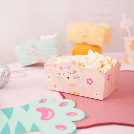Boxes Chips Crisps Snacks Colorful Kittens Cats Birthday Party 3pcs