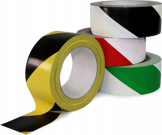 Allcolor Markierungsband aus Kunststoff in Schwarz Farbe Länge 33m