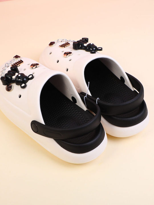 Women's Black Clogs