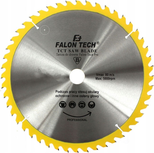 Falon-Tech Pro Schleifscheiben Holz mit 40 Klingen 255mm