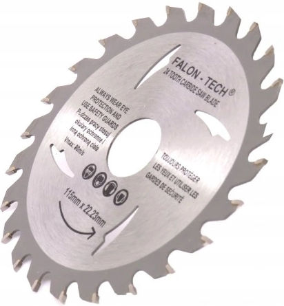 Falon-Tech Falon-Tech Schleifscheiben Für Holz Mit 24 Klinge 115mm