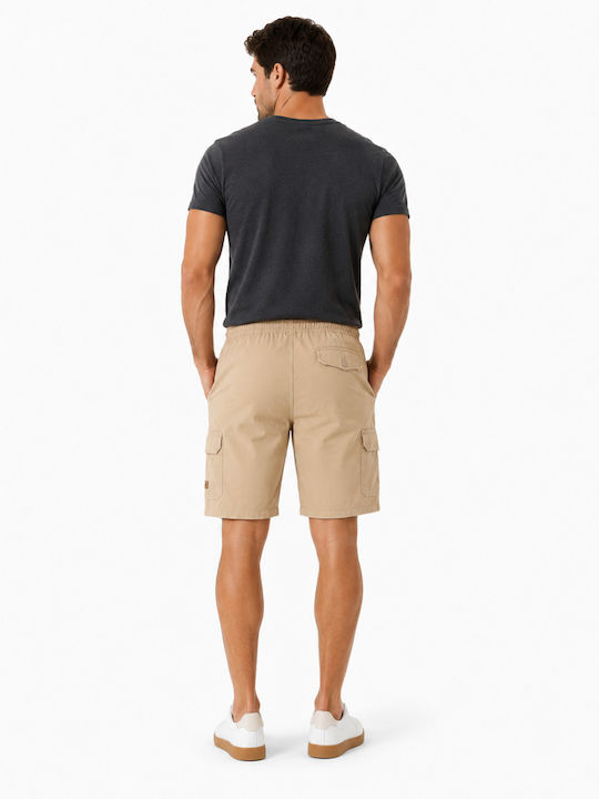 Men's Cargo Beige Shorts