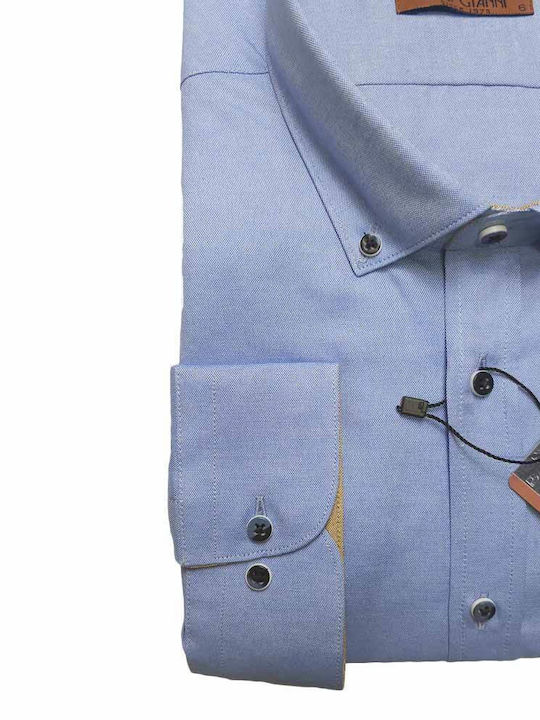 Long Sleeve Shirt in Regular Fit Sky