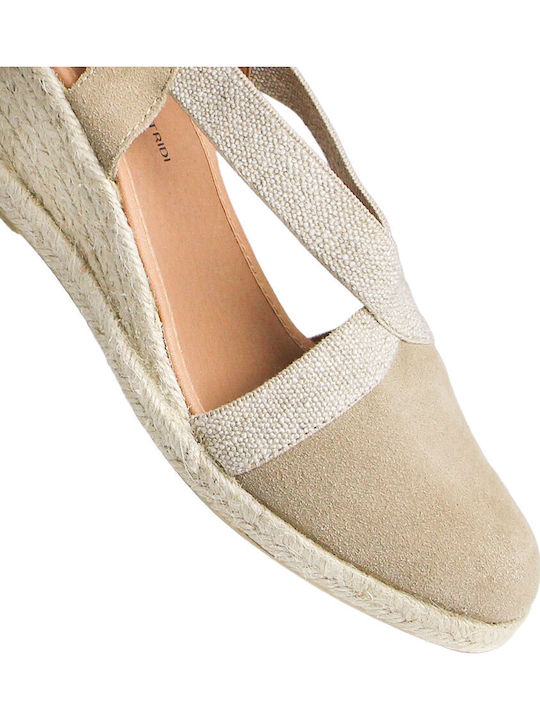 Sommer Damenplattformen Im Stil Espadrilles Braune