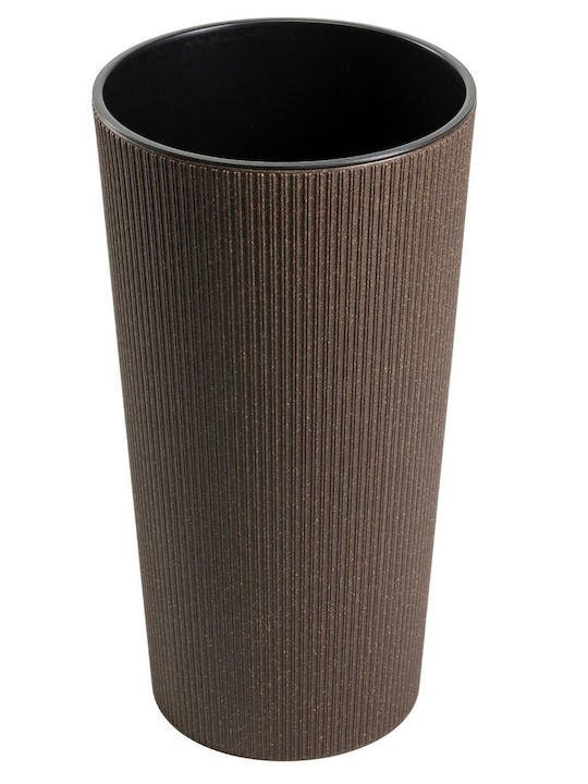 HowHomely Pflanzentopf Braune mit Gestell 46,6 cm