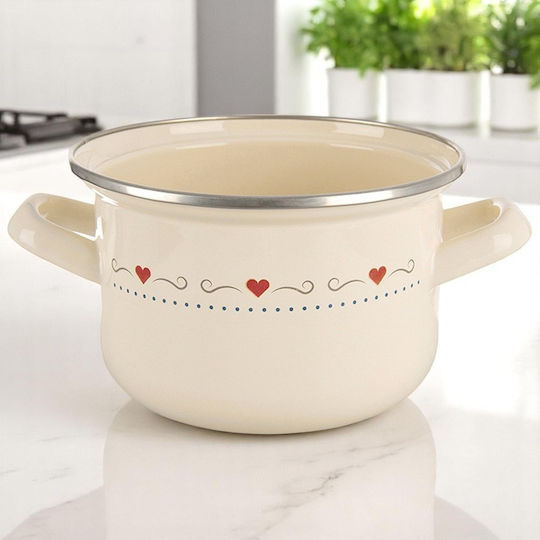 Orion Metal Plant Pot Beige