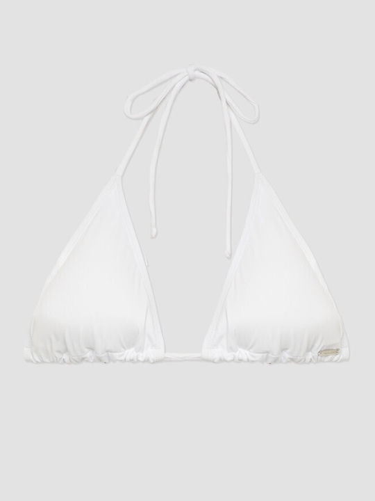 Bikini Triangle With Padding White