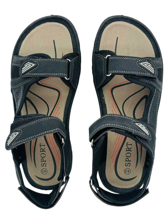 Herrensandalen in Schwarz Farbe Regelmäßige Passform