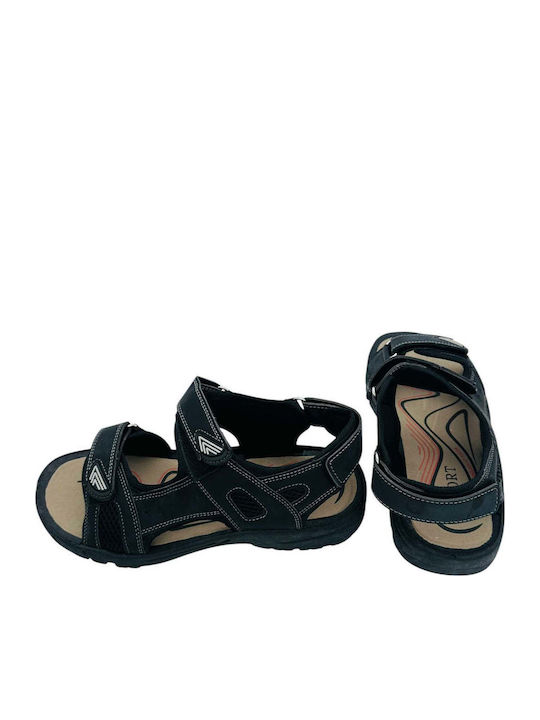 Herrensandalen in Schwarz Farbe Regelmäßige Passform