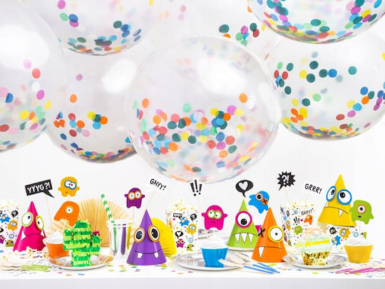 Silver Paper Plates 18 Cm 6 Pcs