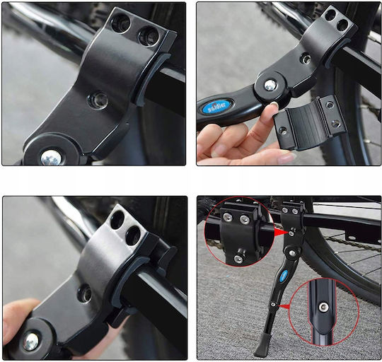 Adjustable Bicycle Kickstand Foot Support
