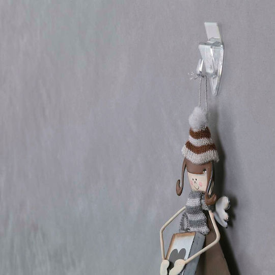 Tesa Tesa Haken mit Aufkleber Transparente 5 Stück