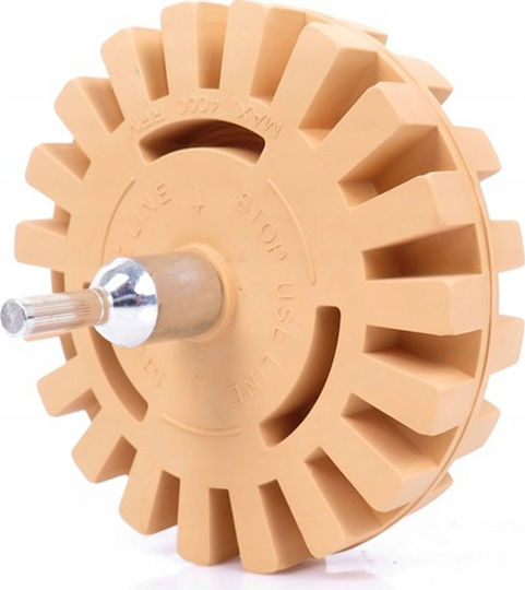 100 Mm Rubber Disc Tape Adhesive Removal Drill Adapter