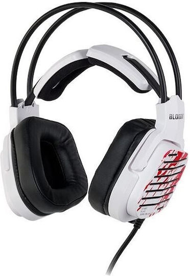 A4Tech G565 Over Ear Gaming Headset με σύνδεση USB Λευκό