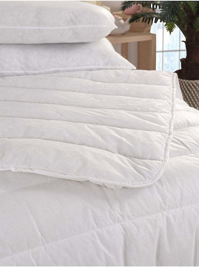 SteweHome Single Quilt 155x220cm White