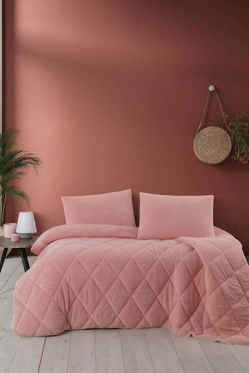 SteweHome Halb Doppelt 195x215cm Rosa