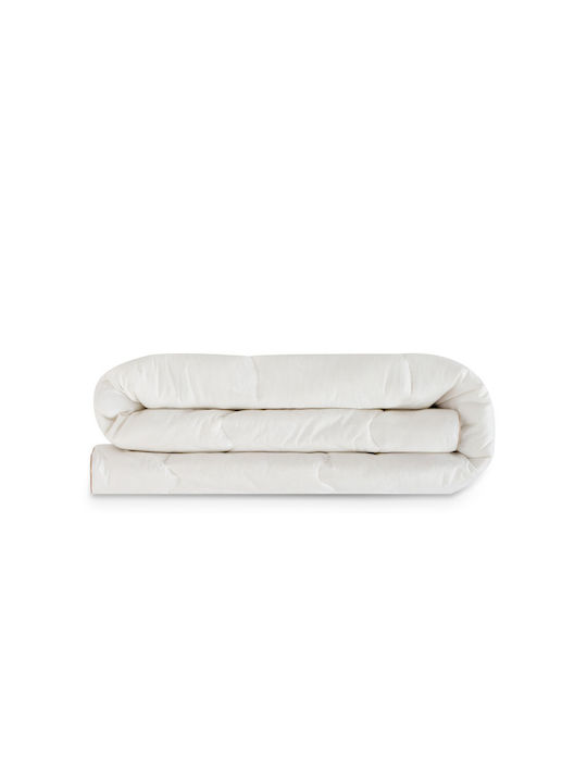 SteweHome Πάπλωμα Ημίδιπλο 195x215εκ. Κρεμ