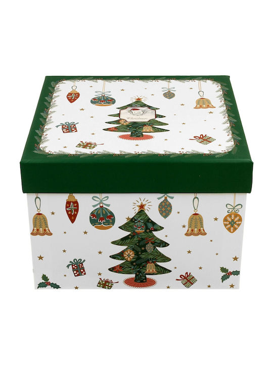 Set of Christmas Porcelain Mugs Trees 2 Pieces