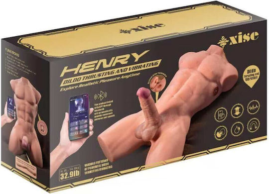 Curve Toys Masturbator με Δόνηση