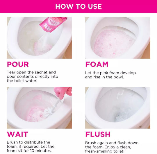 The Pink Stuff Stuff Прах За Почистване На Тоалетна 3x100гр