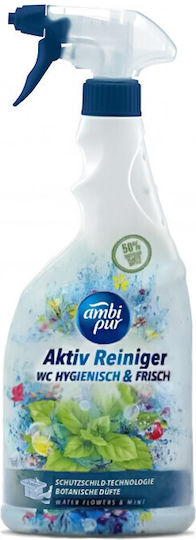Ambi Pur Badezimmerreiniger Spray für Toilette mit Blumen Duft 750ml