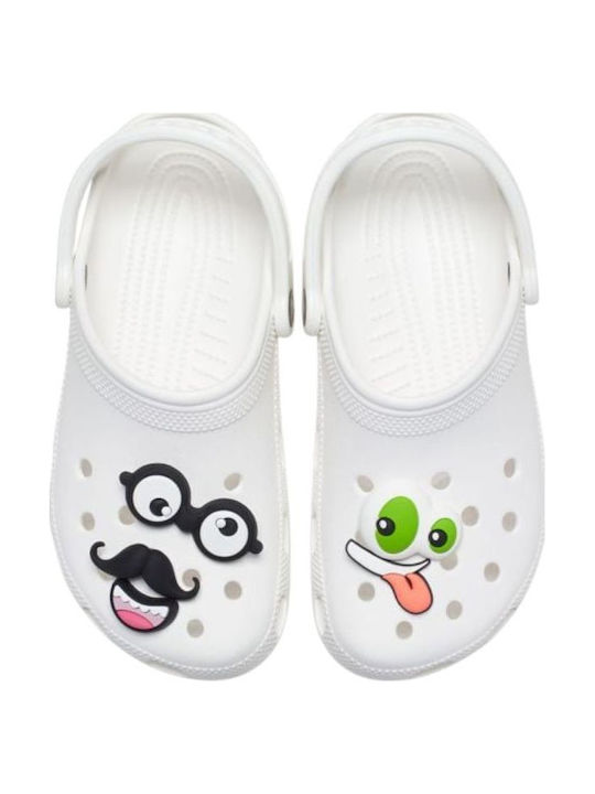 Crocs Jibbitz Charms Μαύρα 5τμχ