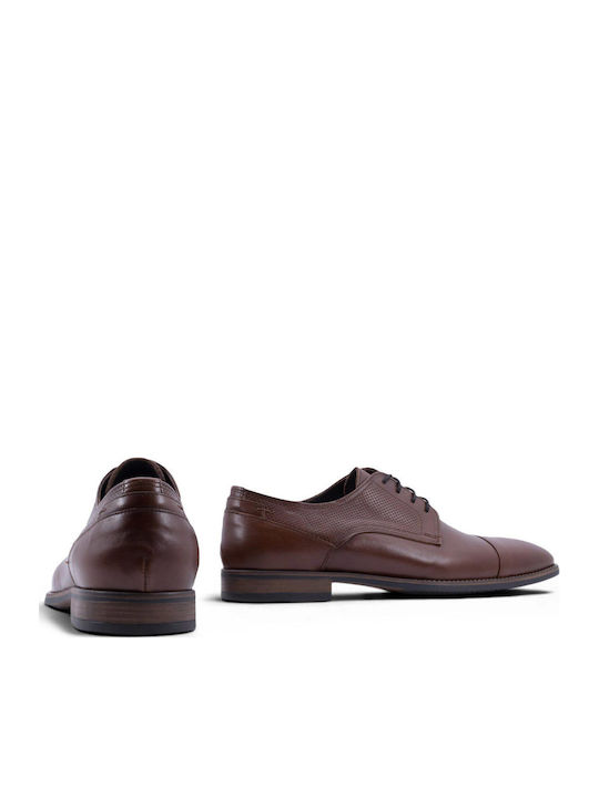 Leather Men's Casual Shoes Brown
