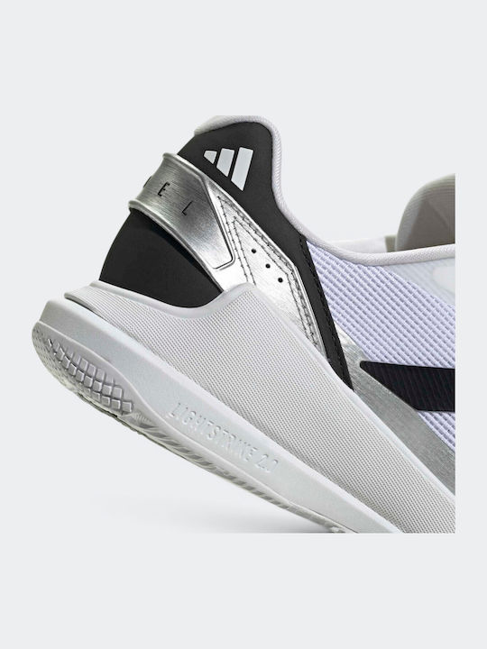 adidas Crazyquick Pantofi Padel Bărbătești Albi