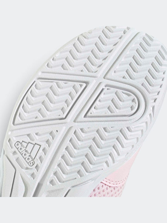 Courtflash Kids Sports Tennis Shoes with Laces Pink