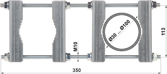 Distance Clamp Ozp-100