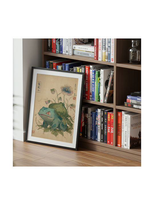 Poster Pokemon Bulbasaur Ukiyo An177 40cm X 50cm-70977pd154148