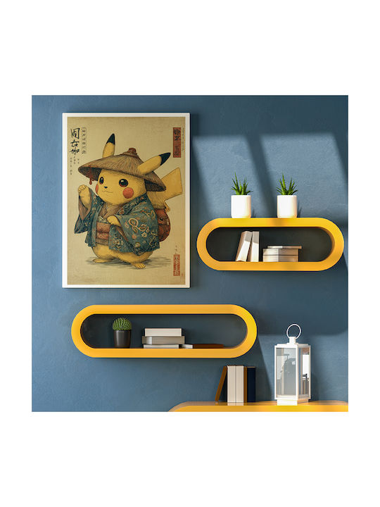 Poster Pokemon Pikachu Ukiyo An173 40cm X 50cm-70981pd154160