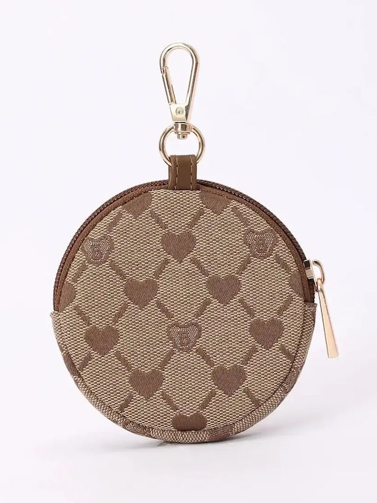 Signare Μπρελόκ Πορτοφολάκι Bubble B-loved Bear Beige