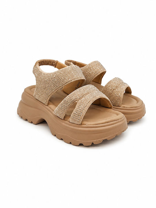 Sandale Anatomice Casual Damă Bej