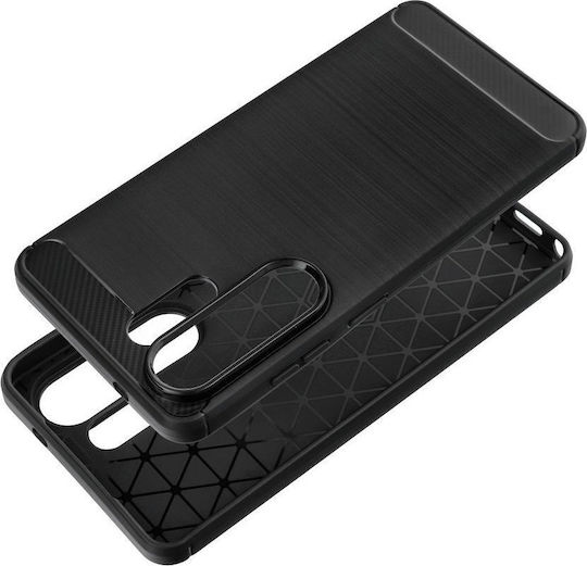 Carbon 2.0 Задна Корица От Силикон Черен (Motorola Edge 40 Pro)