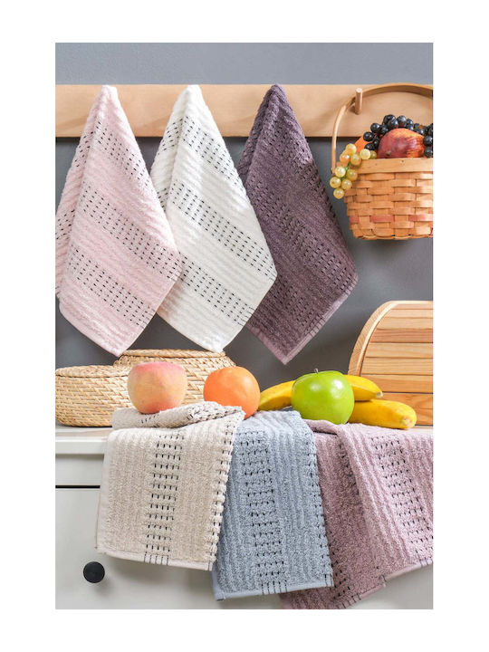 SteweHome Kitchen Towel Made of 100% Cotton 30x50cm 6 Pieces