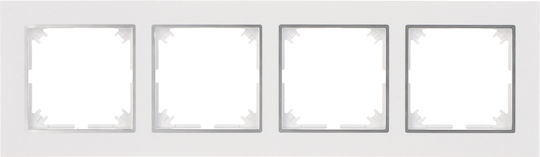 Elektro Plast Switch Cover in White Color 4174-26