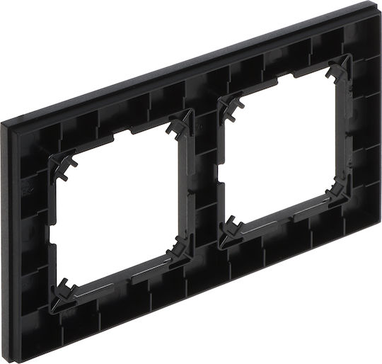 Elektro Plast Switch Cover 2 Positions Vertical and Horizontal Placement in Black Color 4172-09
