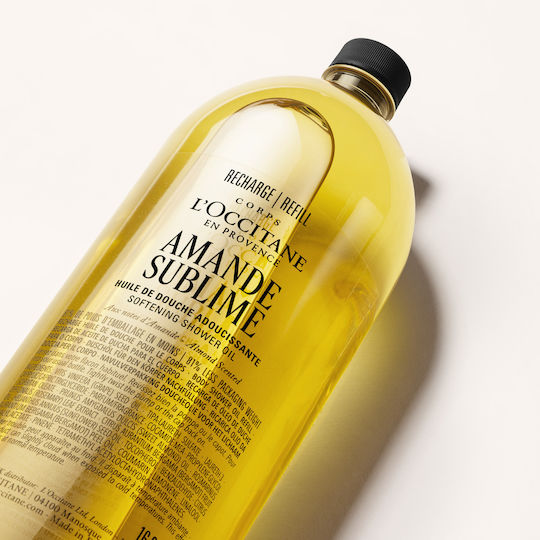 L'Occitane Amande Пълнител Масло за Душ с Бадем 500ml