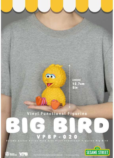 Sesame Street Κουμπαράς Βινυλίου Cookie Monster Ύψος 12cm Κίτρινο