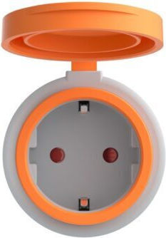 Sonoff Smart Single Socket with Switch and Remote Control Gray