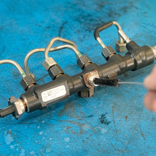 Lampa Periuțe de Curățare de Precizie 2 până la 25 Mm Mânere din Oțel Inoxidabil Set 13 Bucăți L3736.9 Lampa L3736.9