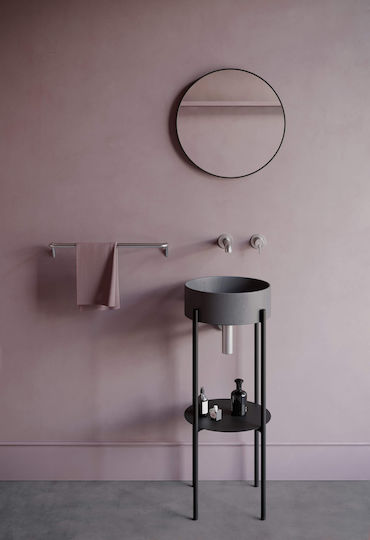Deante Brass Sink Siphon Gray