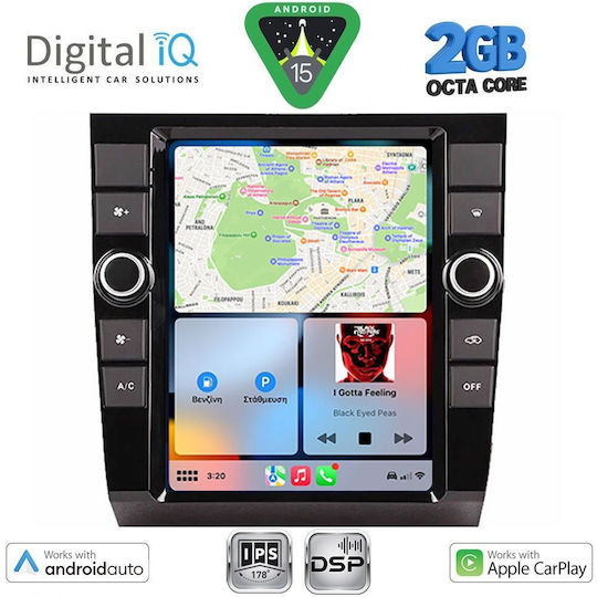 Digital IQ Ηχοσύστημα Αυτοκινήτου για Audi A4 2002-2008 (Bluetooth/USB/WiFi/GPS/Apple-Carplay/Android-Auto) με Οθόνη Αφής 9.7"