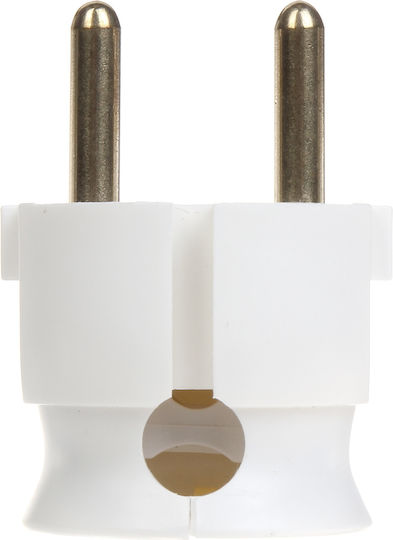 Legrand Schuko Plug Corner White